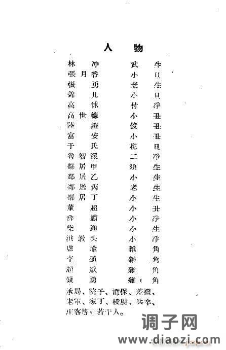 秦腔《林冲》目录1-20