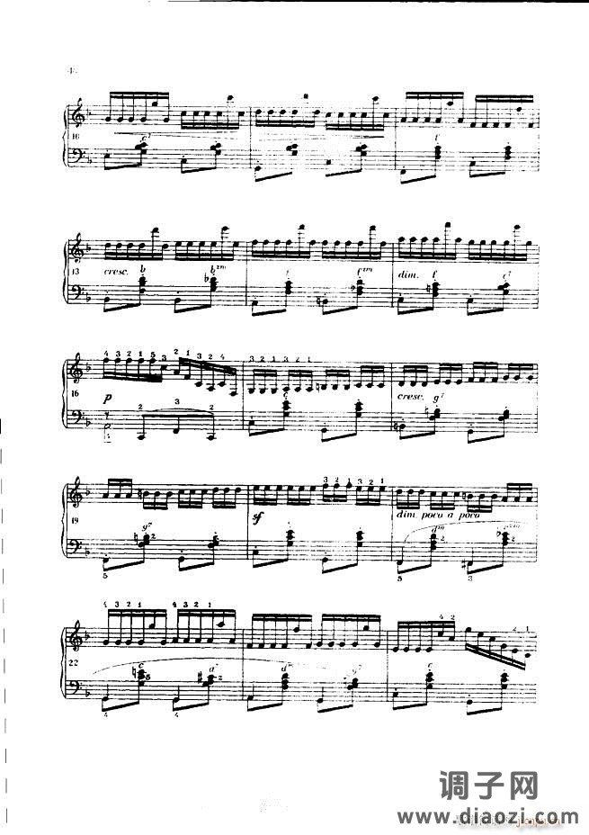 车尔尼手风琴练习曲集 Ⅲ