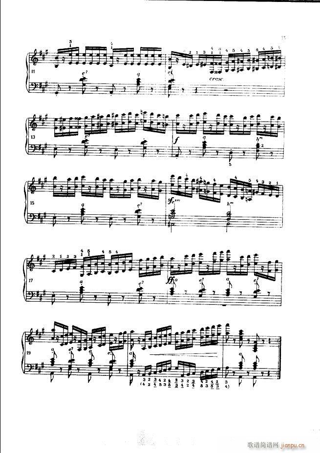 车尔尼手风琴练习曲集 Ⅲ