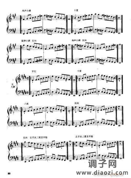 手风琴演奏技巧61-81