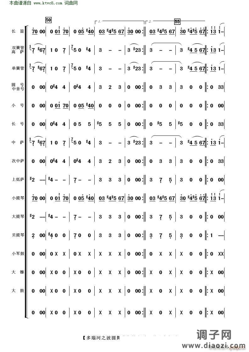 多瑙河之波圆舞曲( 管弦乐 )