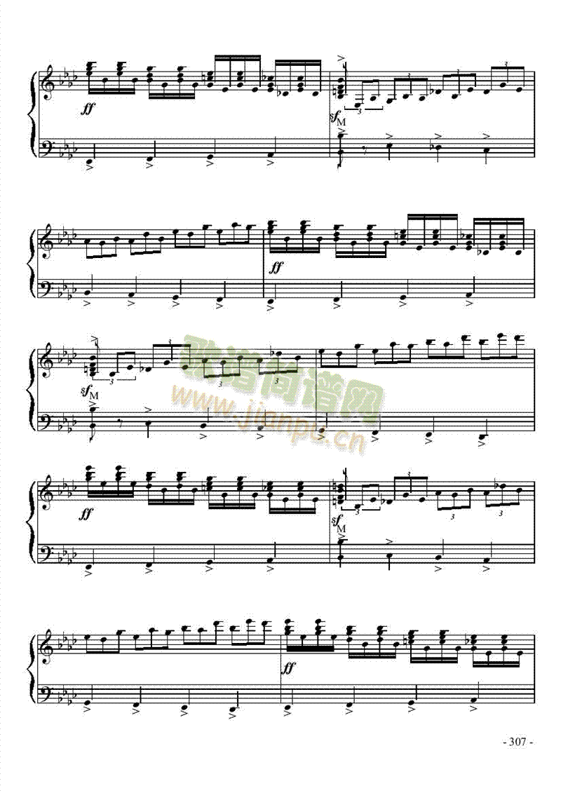 十级乐曲《诺恩吉亚幻想曲》 键盘类 手风琴