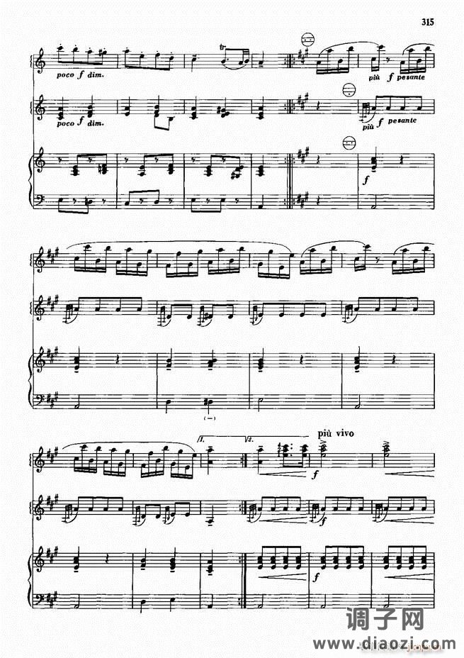 手风琴中外名曲91首301-352