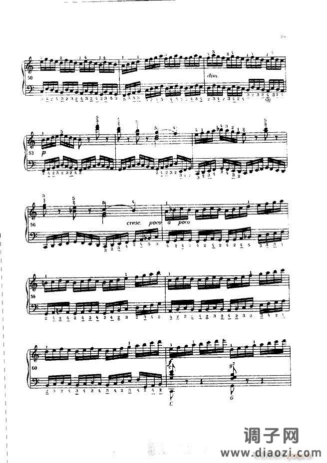 车尔尼手风琴练习曲集 Ⅲ