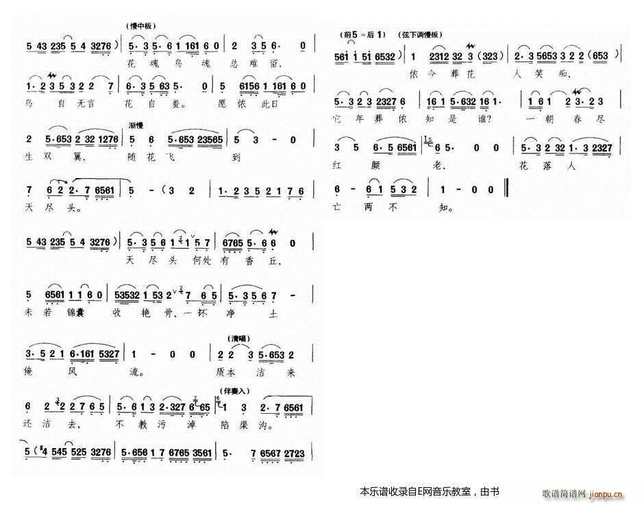 看不尽满眼春色富贵花《红楼梦》选段-王文娟(越剧)