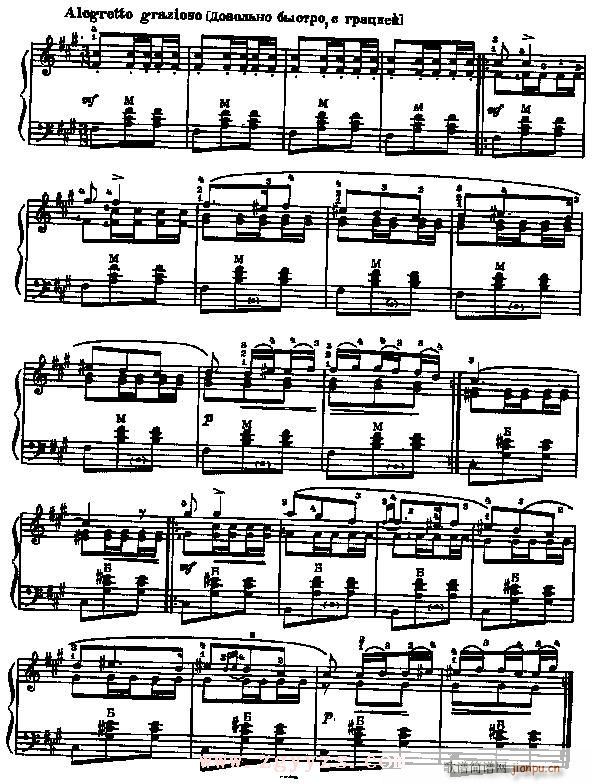 俄罗斯民歌变奏-手风琴