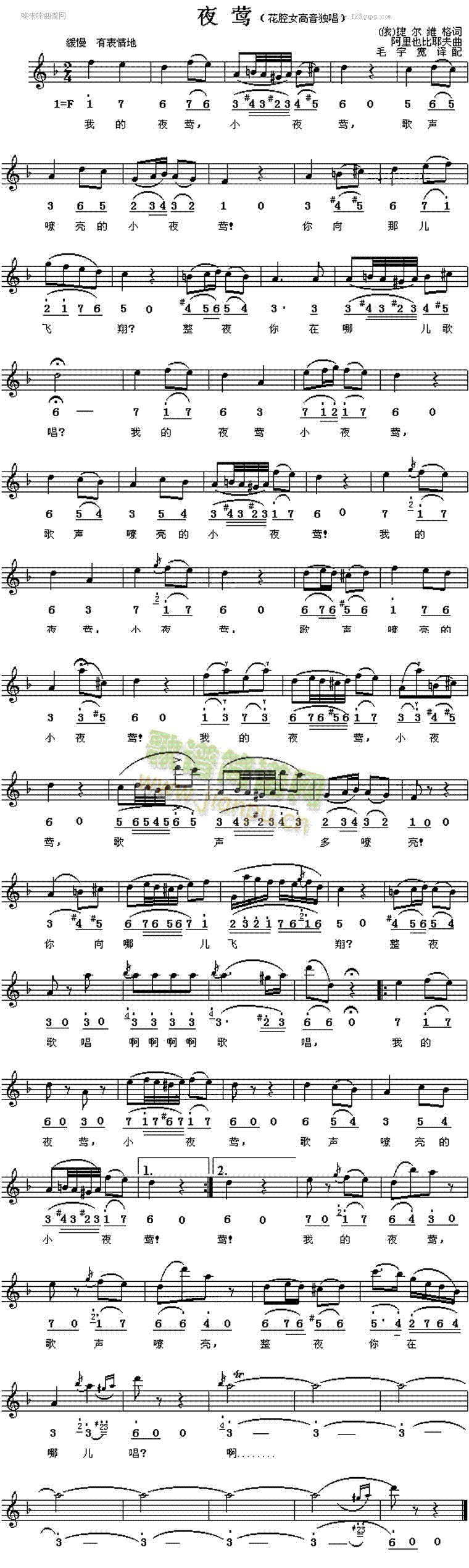 夜莺(阿比亚比耶夫)