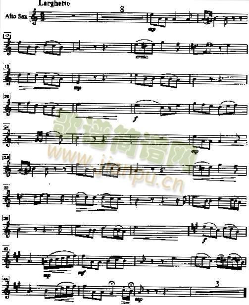 偷洒一滴泪  （选自帕瓦罗蒂歌曲）