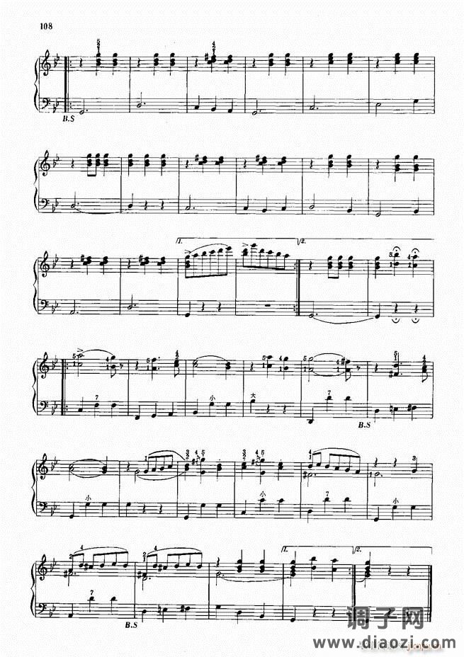 手风琴中外名曲72首101-190