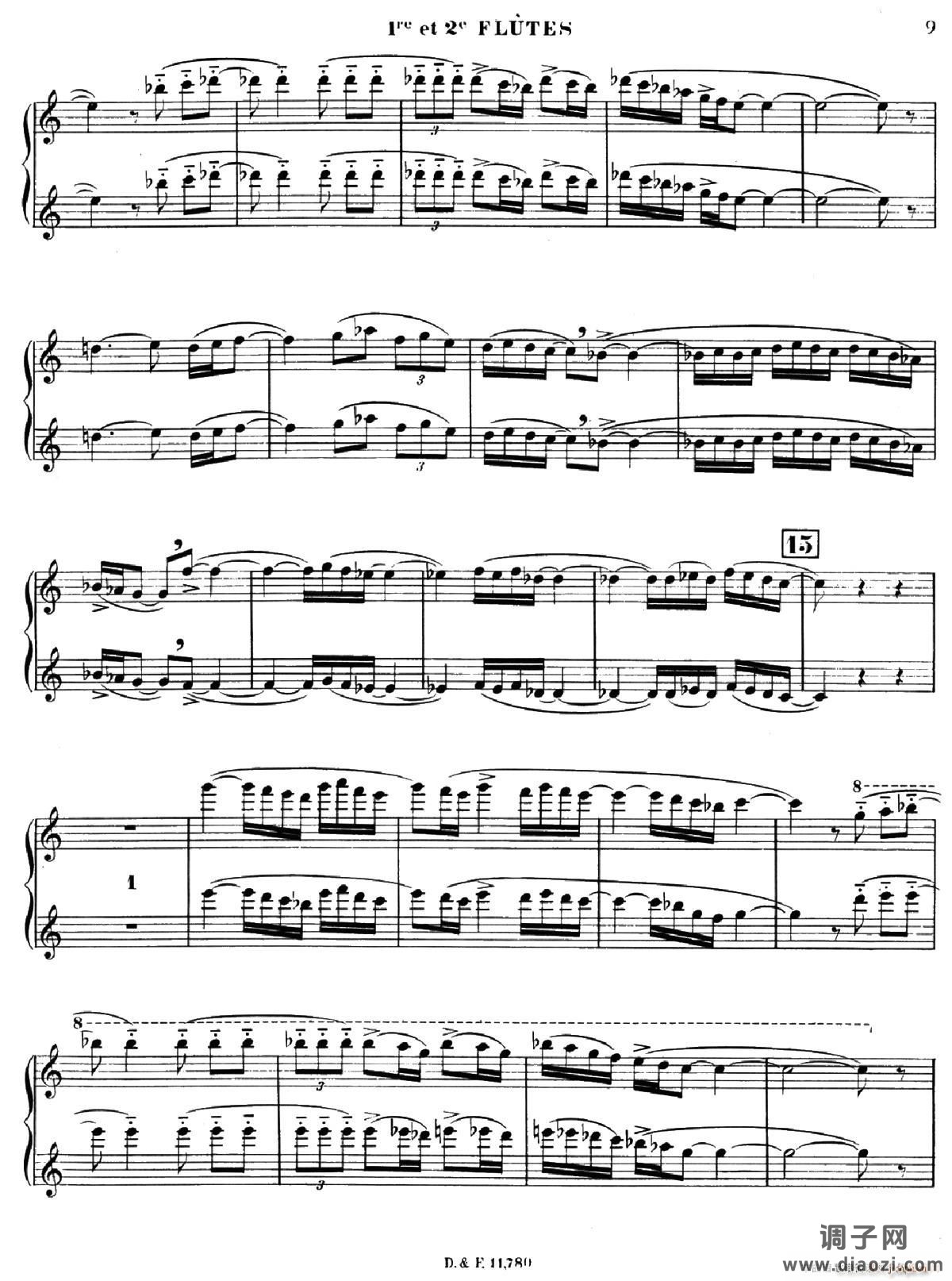 BOLERO（波莱罗）（交响乐长笛分谱）