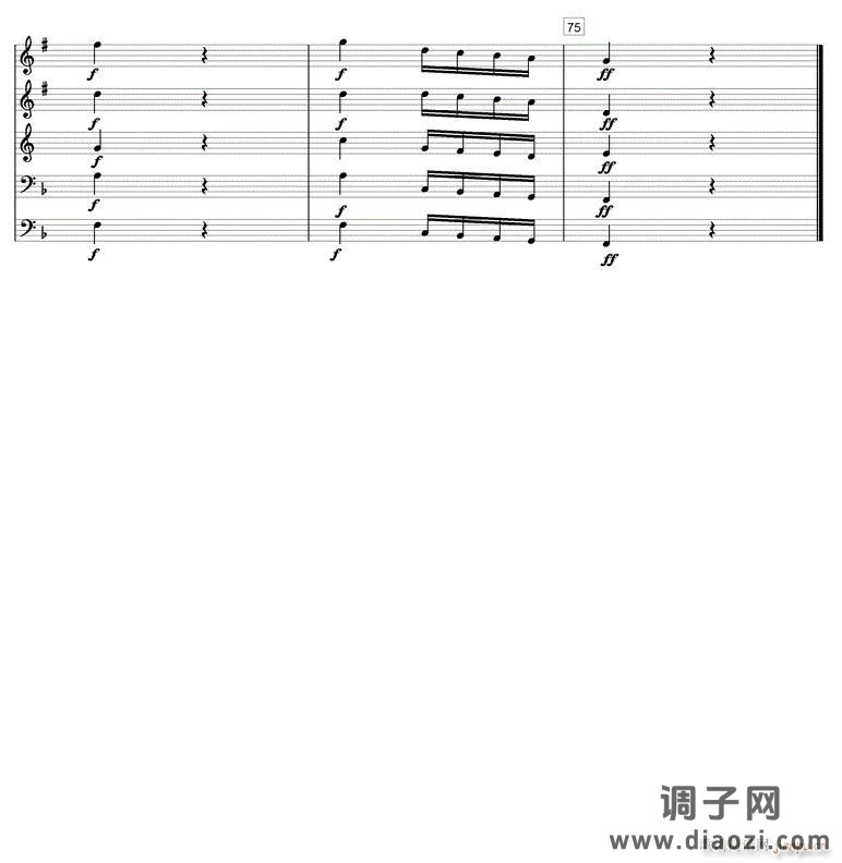 啤酒桶波尔卡(铜管五重奏)4