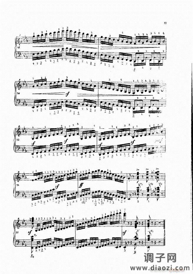 车尔尼手风琴练习曲集 Ⅳ