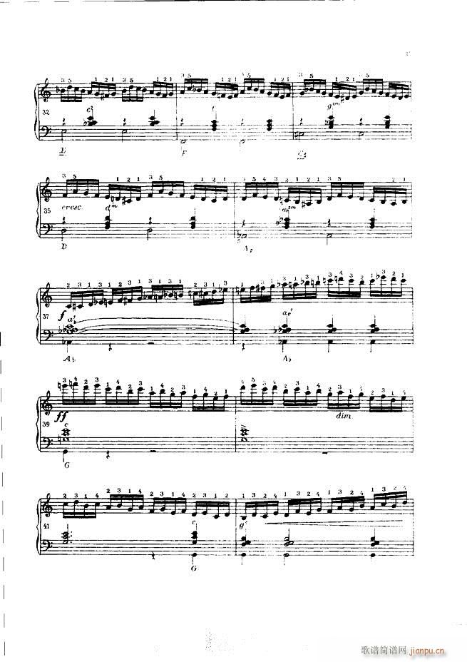 车尔尼手风琴练习曲集 Ⅲ