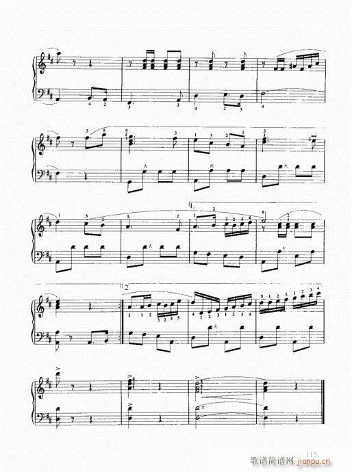 跟我学手风琴101-120