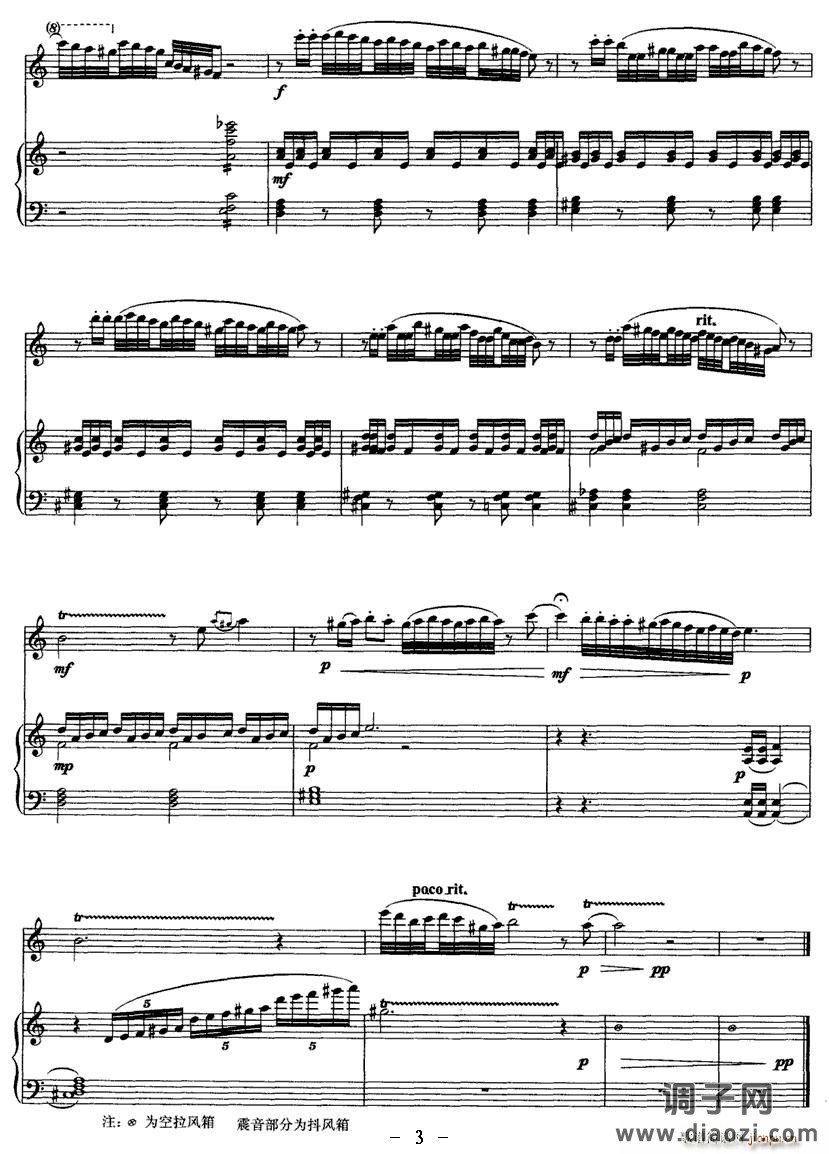 喀什古道（长笛与手风琴）