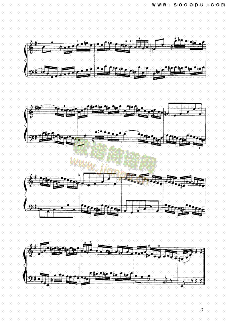 e小调前奏曲与赋格 键盘类 手风琴