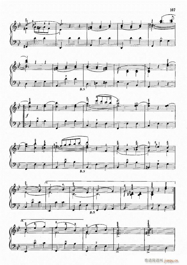 手风琴中外名曲72首101-190