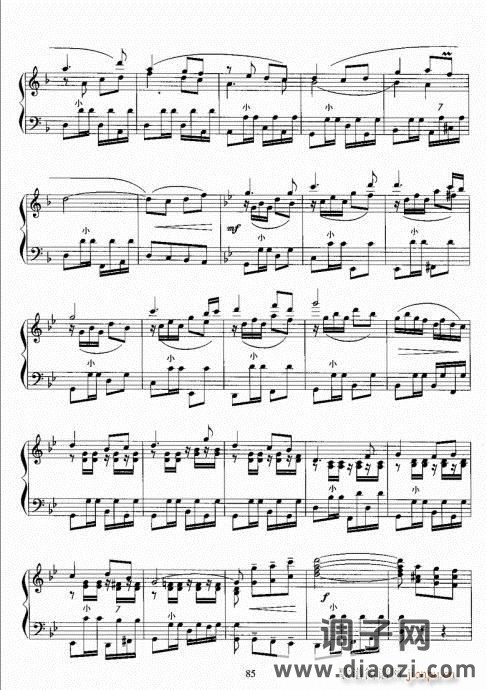 手风琴考级教程81-100
