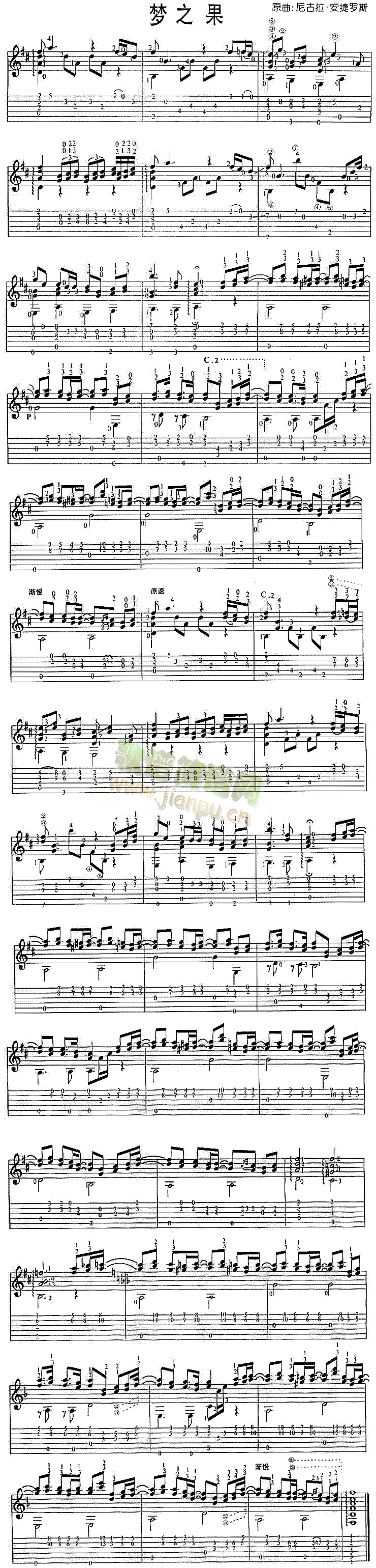梦之果(独奏曲)