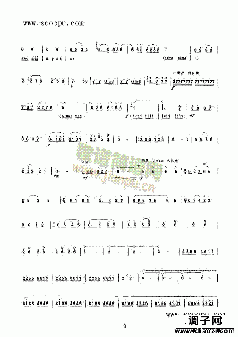 二人转牌子曲 民乐类 唢呐