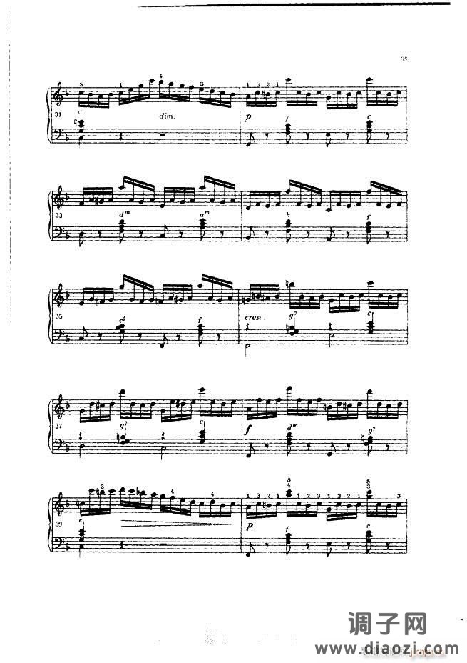 车尔尼手风琴练习曲集 Ⅲ