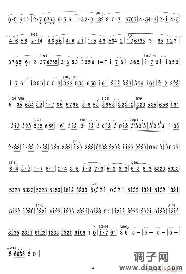 关中情(唢呐独奏)03