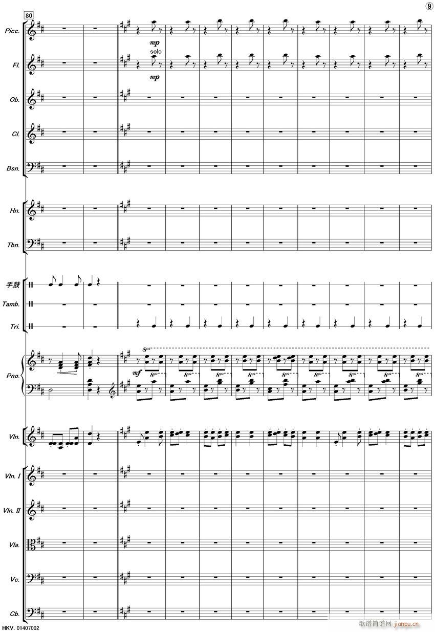 新疆之春（齐奏）9