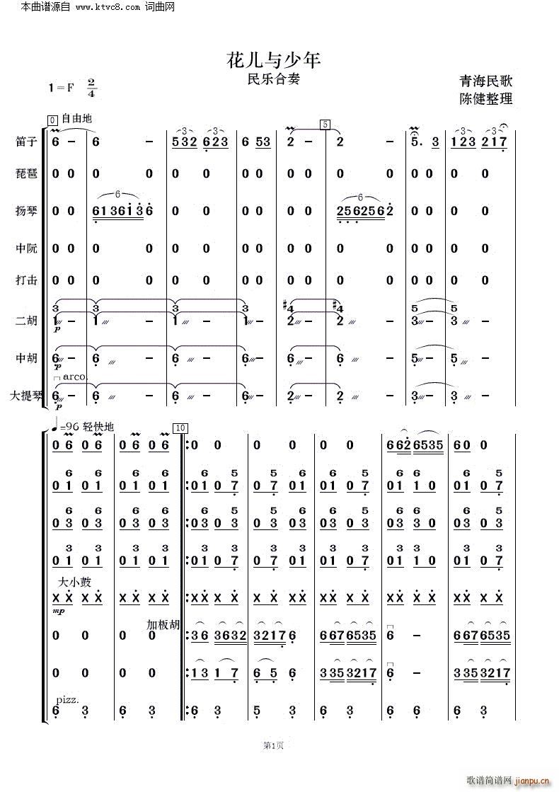 花儿与少年(青海民歌 民乐合奏 )