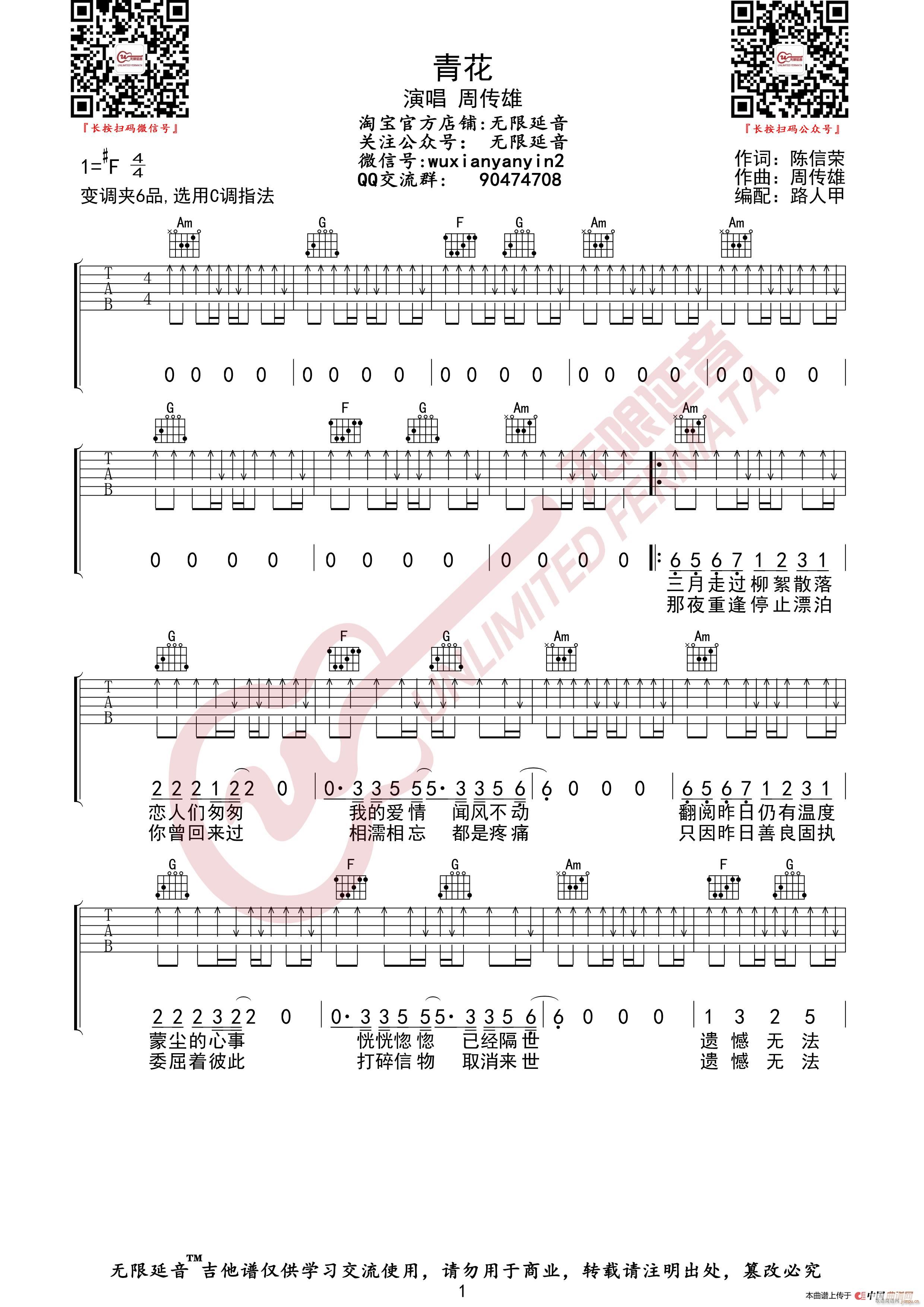 周传雄 青花 （无限延音编配）