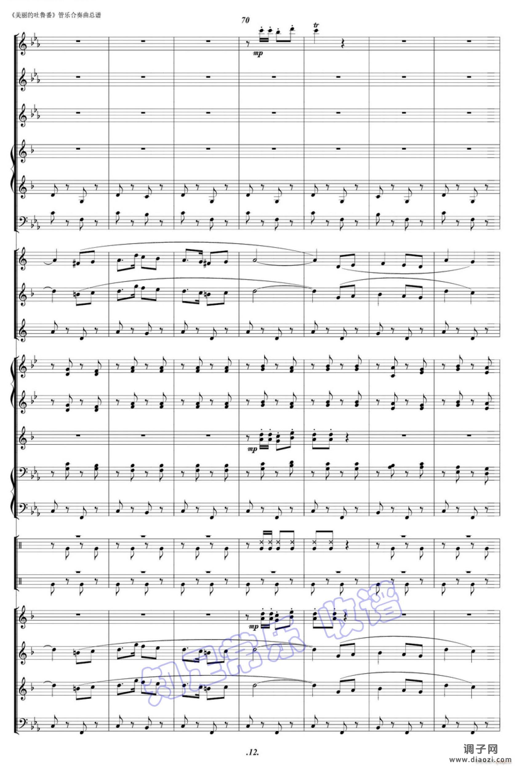 美丽的吐鲁番(军乐 )12