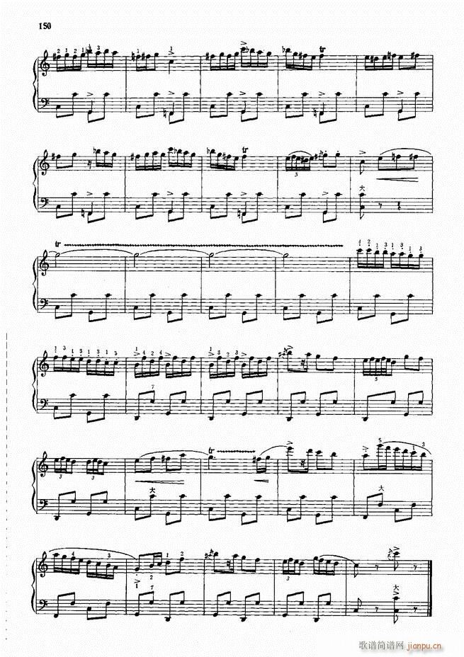 手风琴中外名曲72首101-190