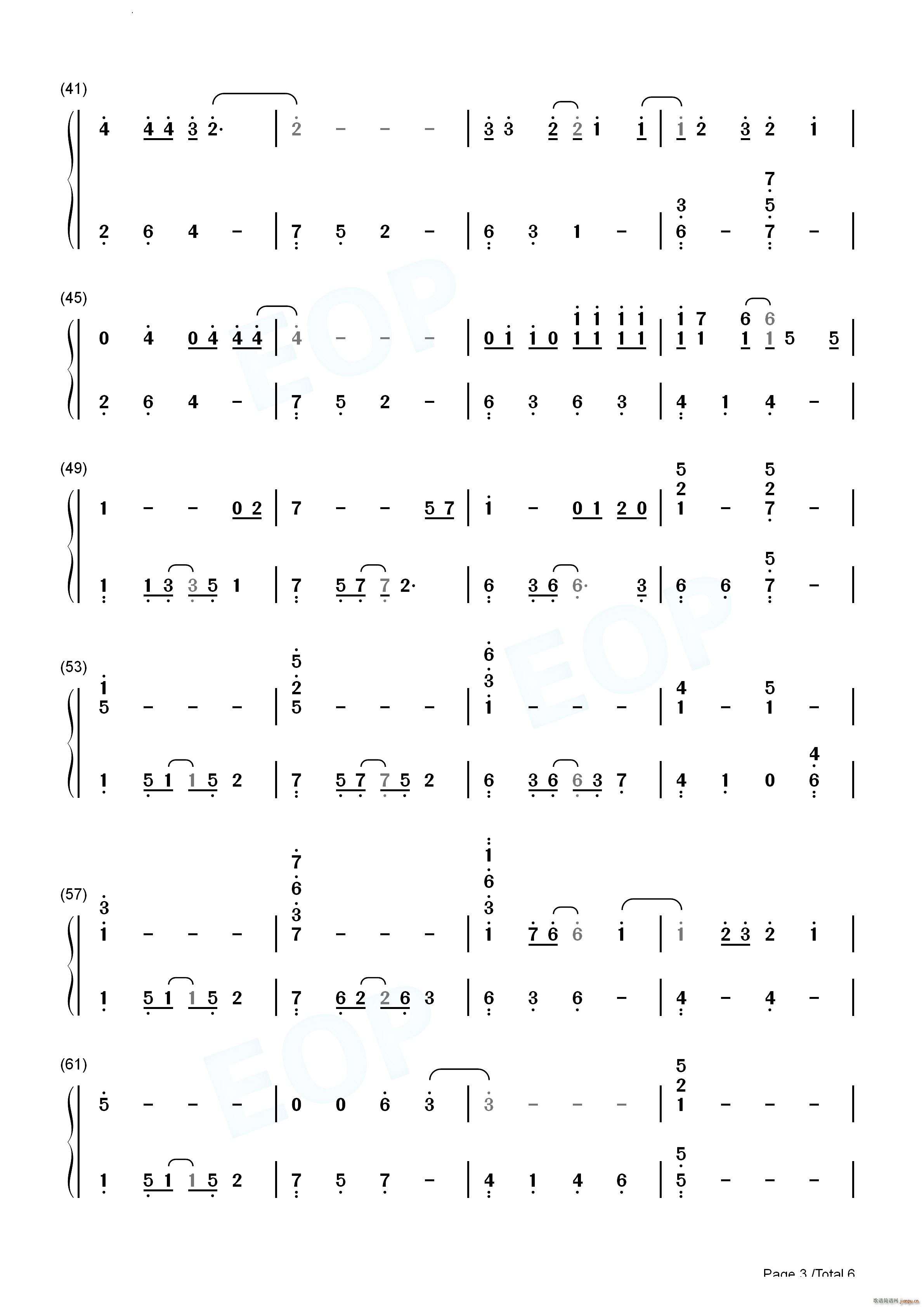 Take On Me带我走简单版