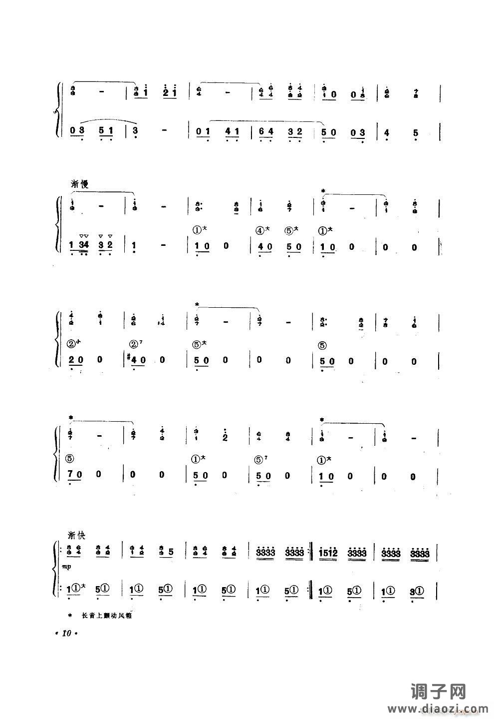 世世代代铭记毛主席的恩情（手风琴）