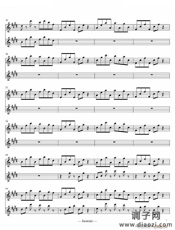 Dream High （双小提琴伴奏谱）