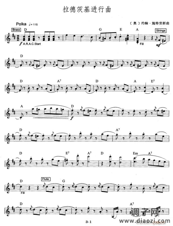 拉德茨基进行曲（爵士乐版）