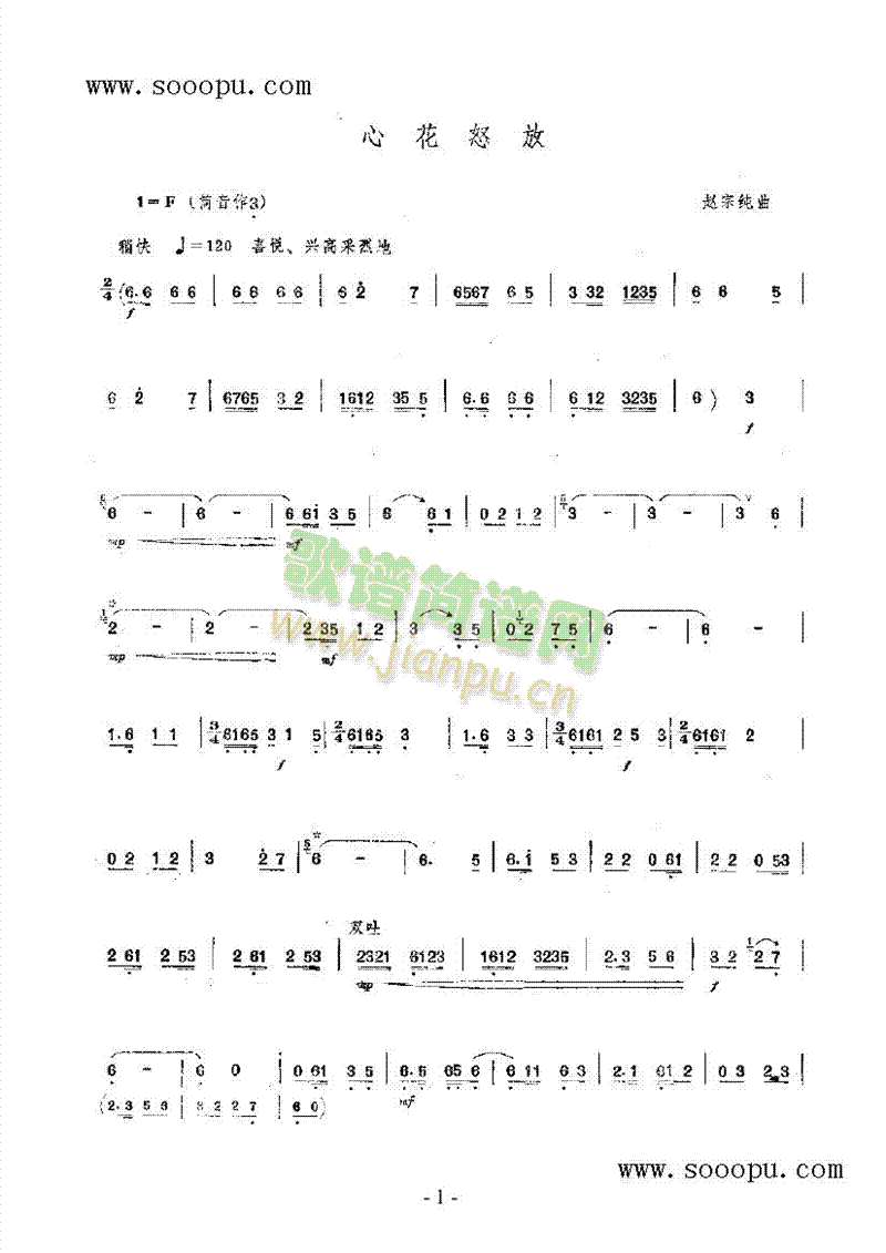 心花怒放 民乐类 唢呐