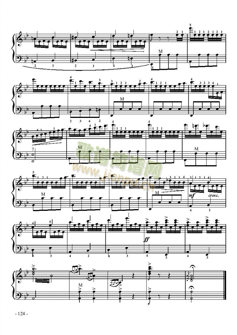 六级乐曲《闲聊波尔卡》 键盘类 手风琴