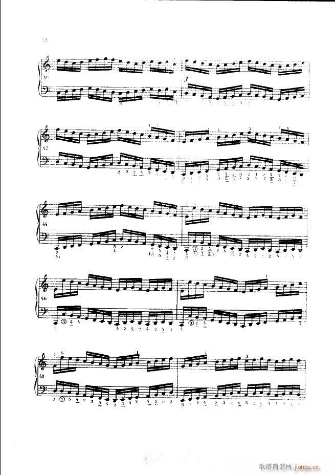 车尔尼手风琴练习曲集 Ⅲ