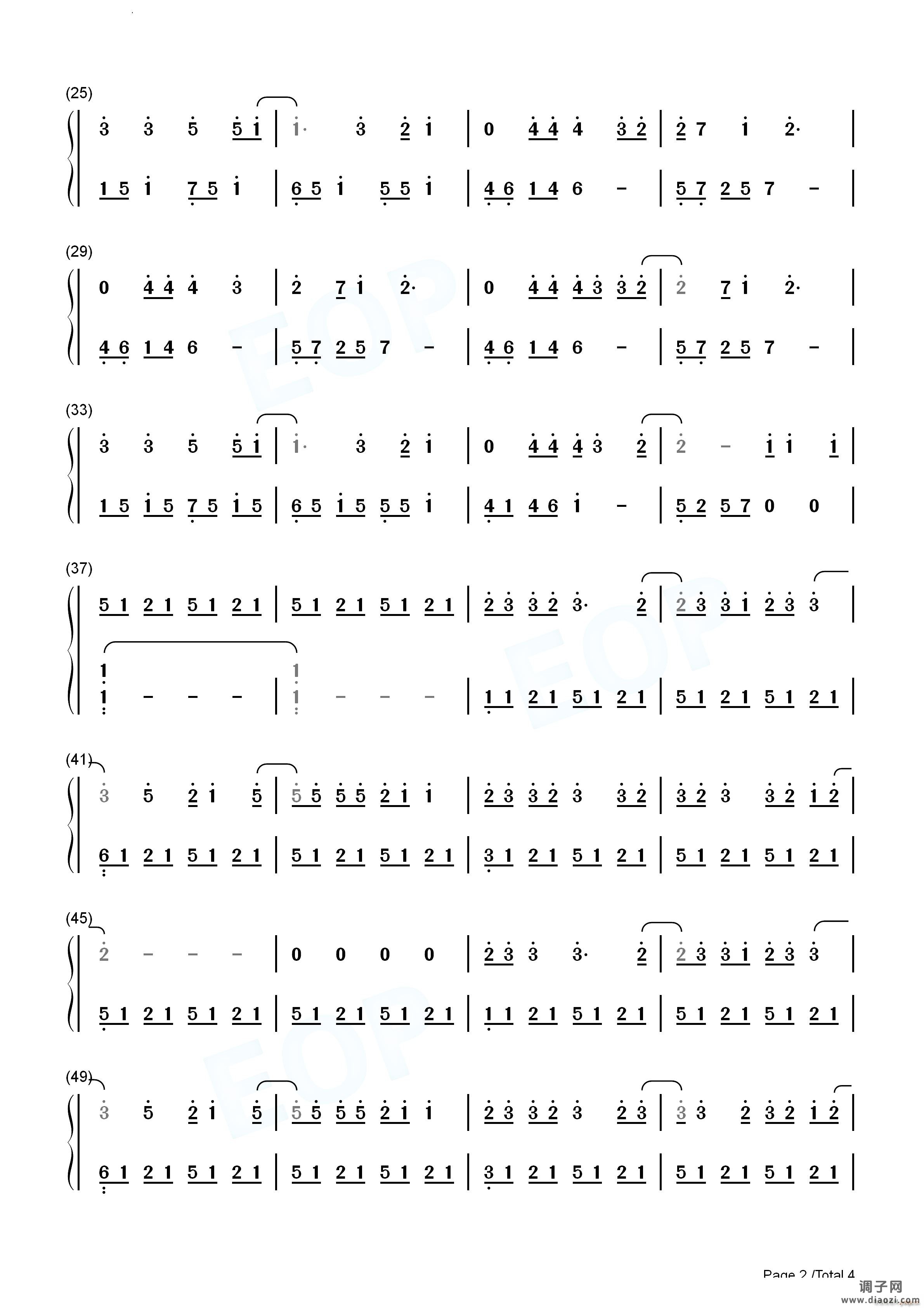 Night Changes夜色渐浓钢琴版