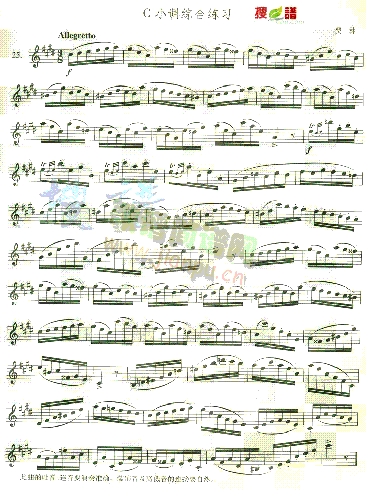 C小调综合练习