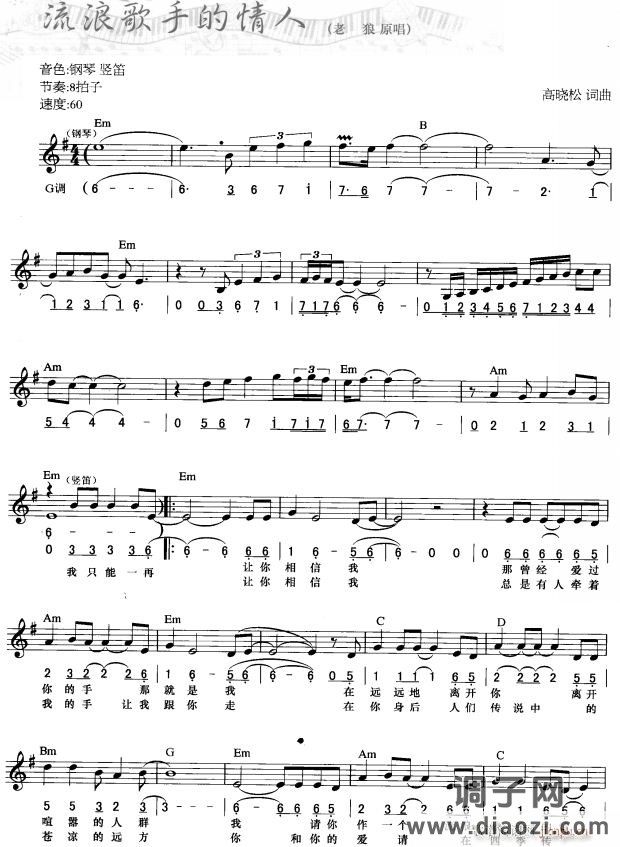 流浪歌手的情人( 唱)1