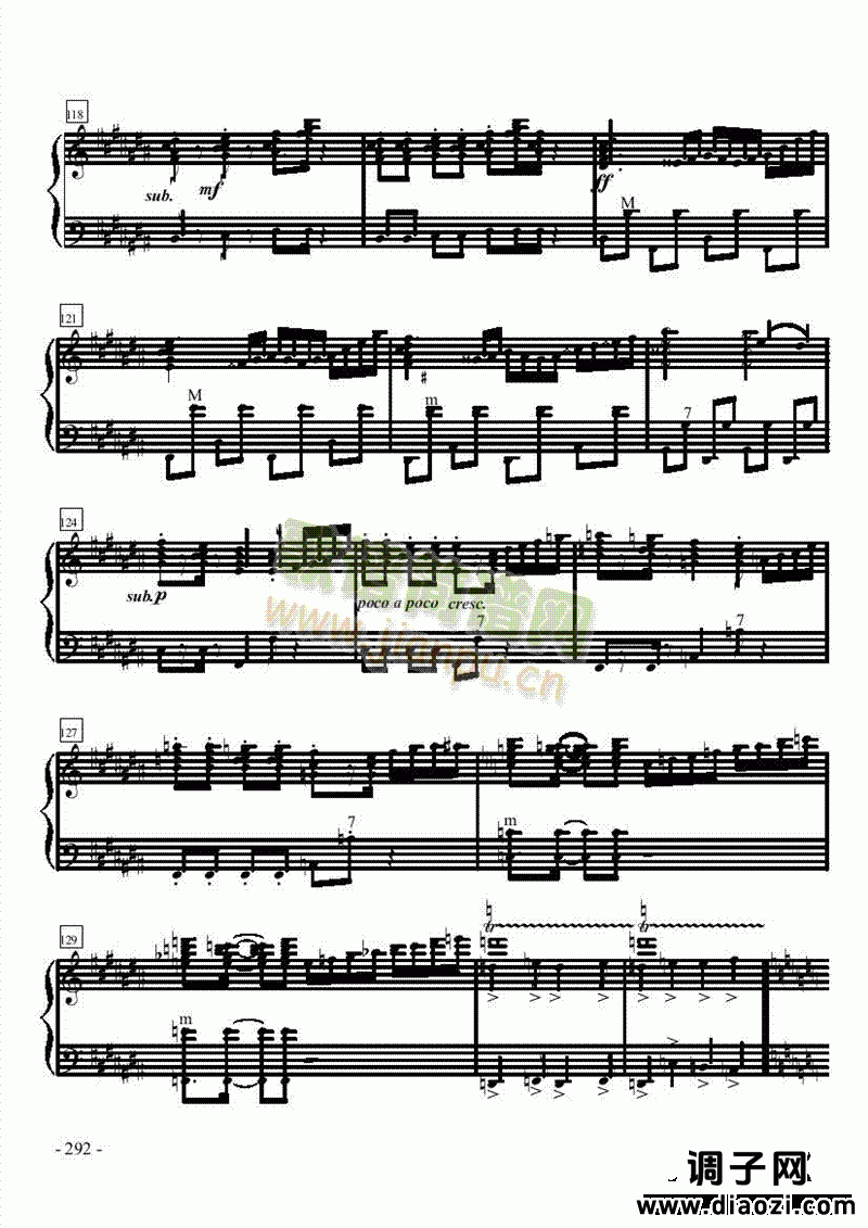 十级乐曲《匈牙利舞曲第5号》 键盘类 手风琴