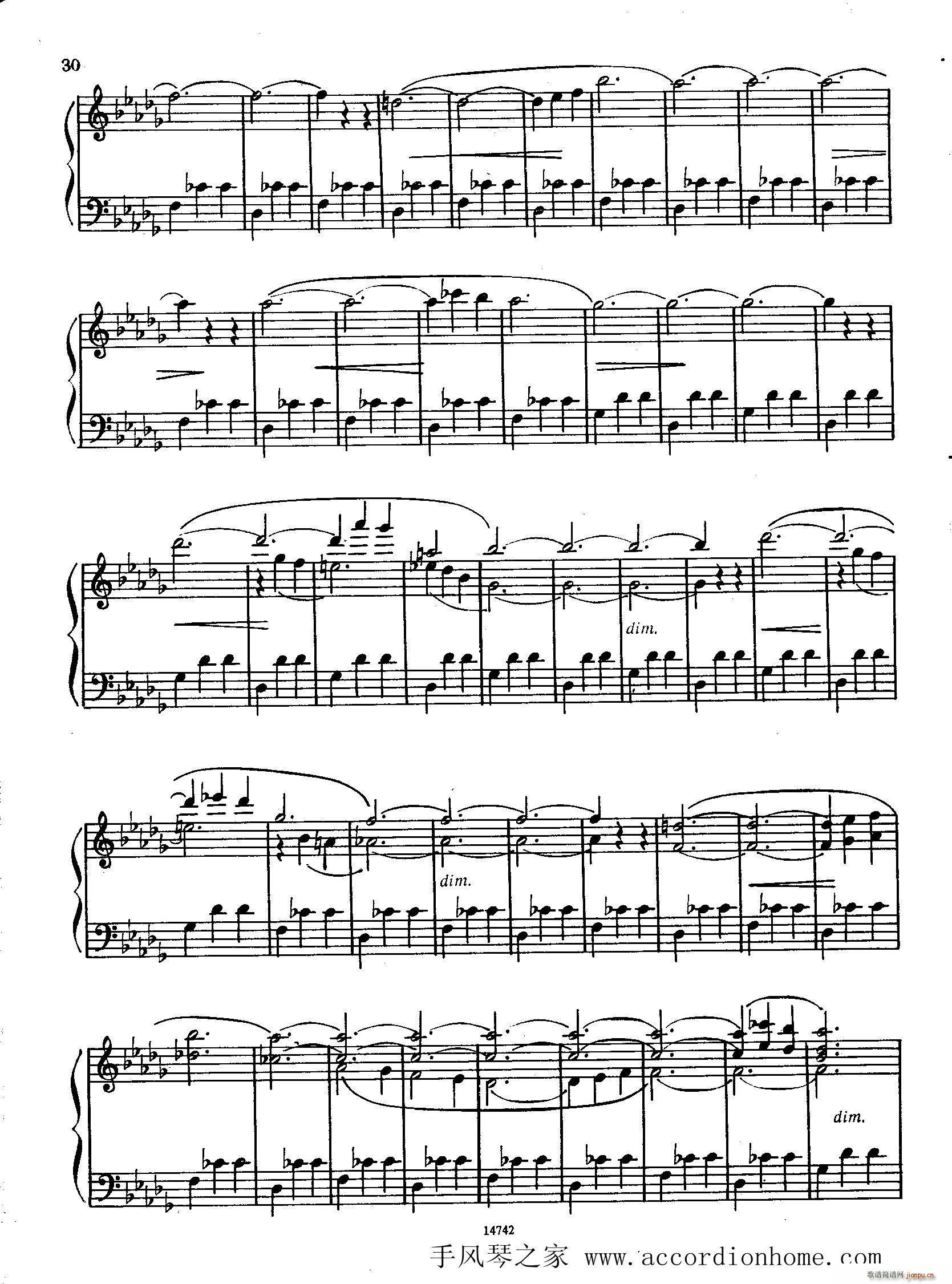 佐罗塔耶夫-六首儿童组曲之二