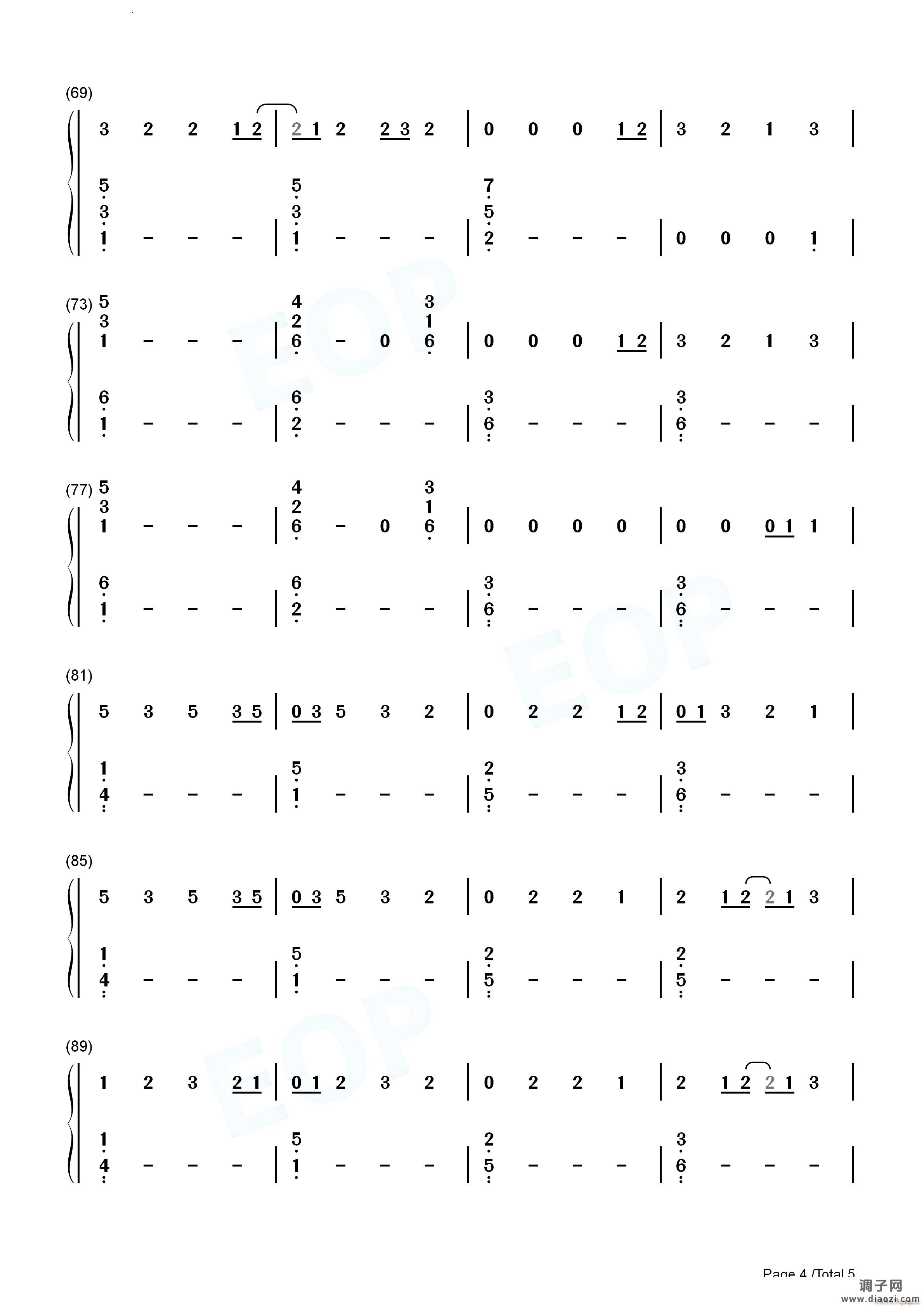 This Is Gospe简单钢琴版