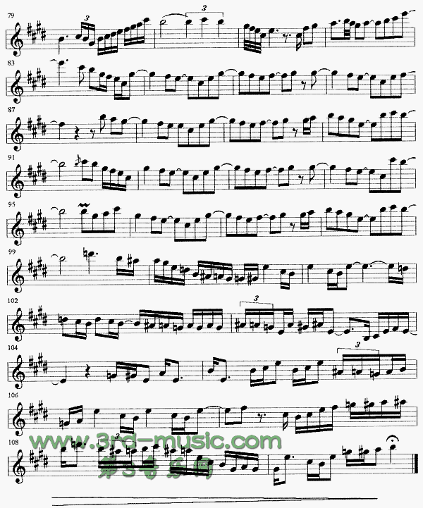 生命之喜悦[萨克斯谱]