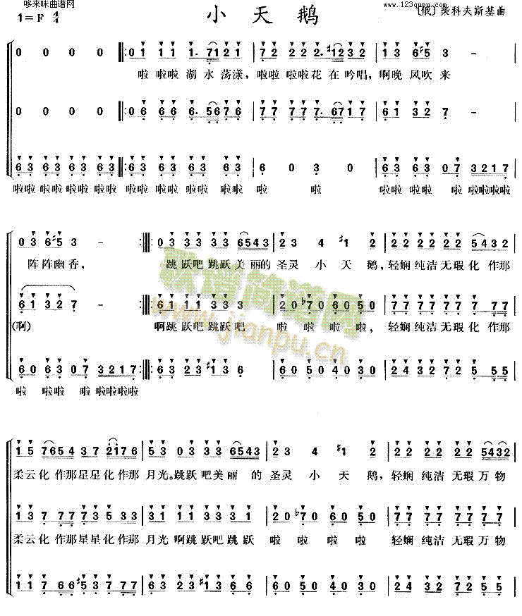 小天鹅（柴可夫斯基）