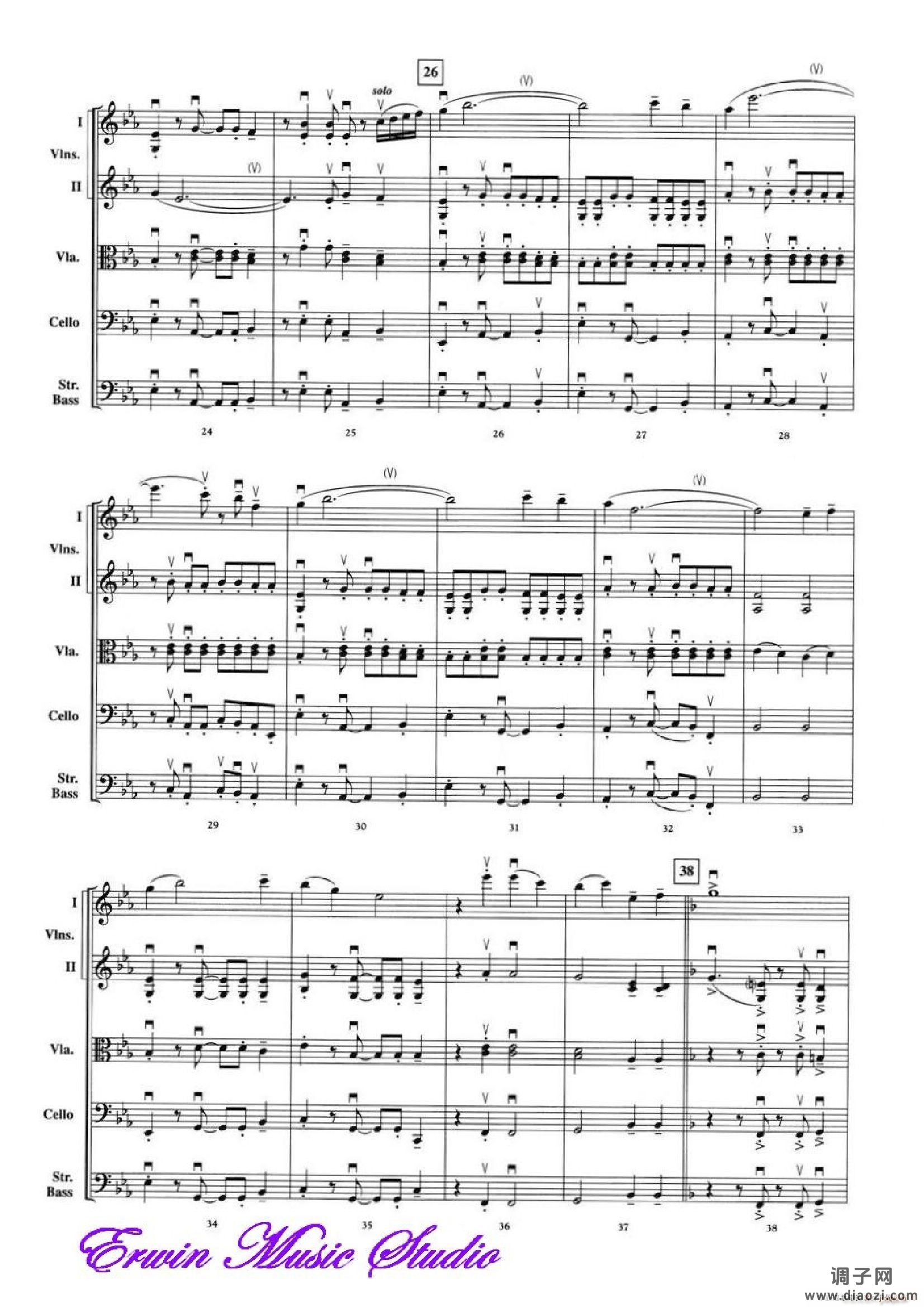 The Magnificent Seven（弦乐五重奏）