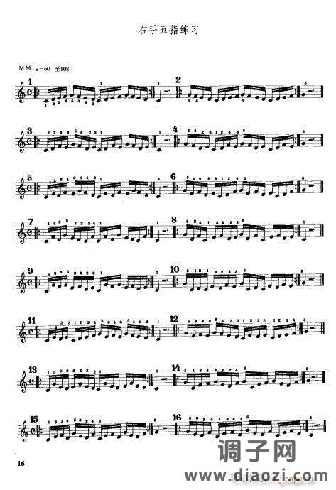 手风琴演奏技巧1-20