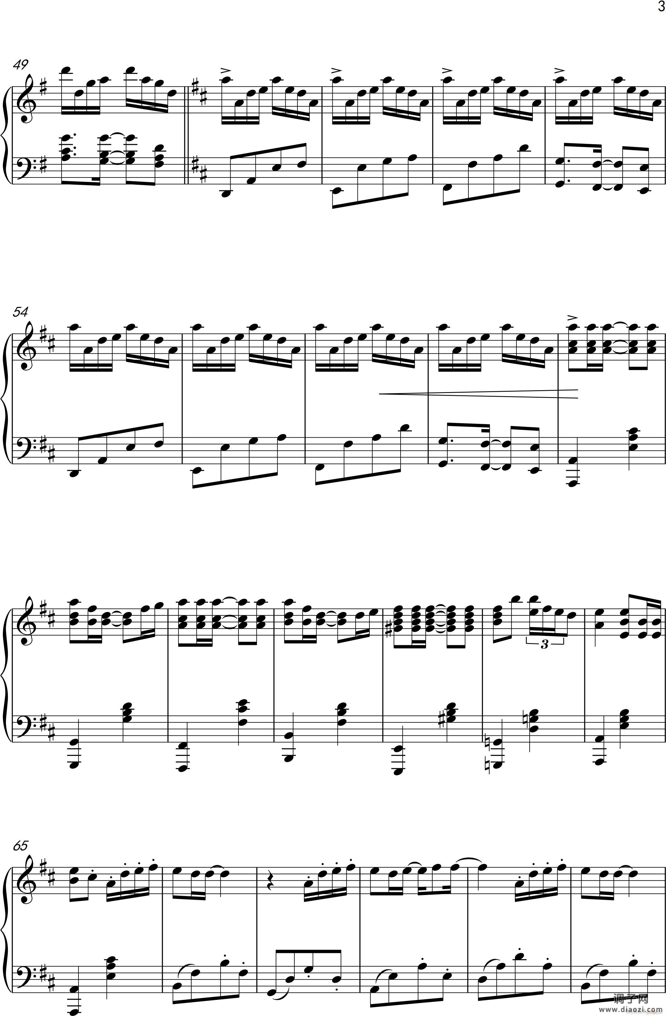 菊次郎的夏天（演奏谱）