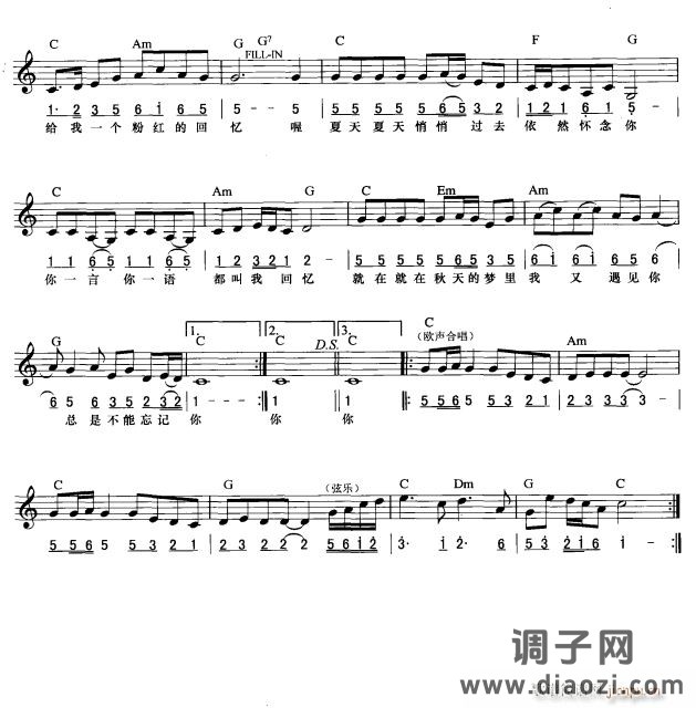 粉红色的回忆( 唱)2